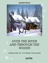 Over The River And Through The Woods SATB choral sheet music cover